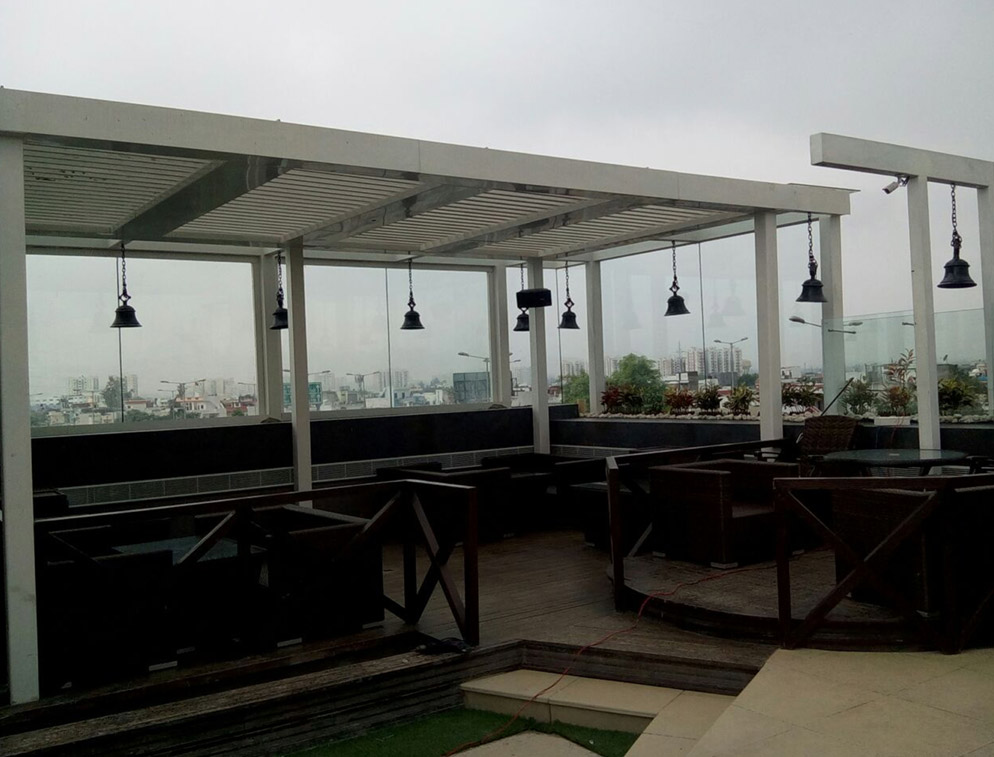 Commercial Applications Open Air Restaurant